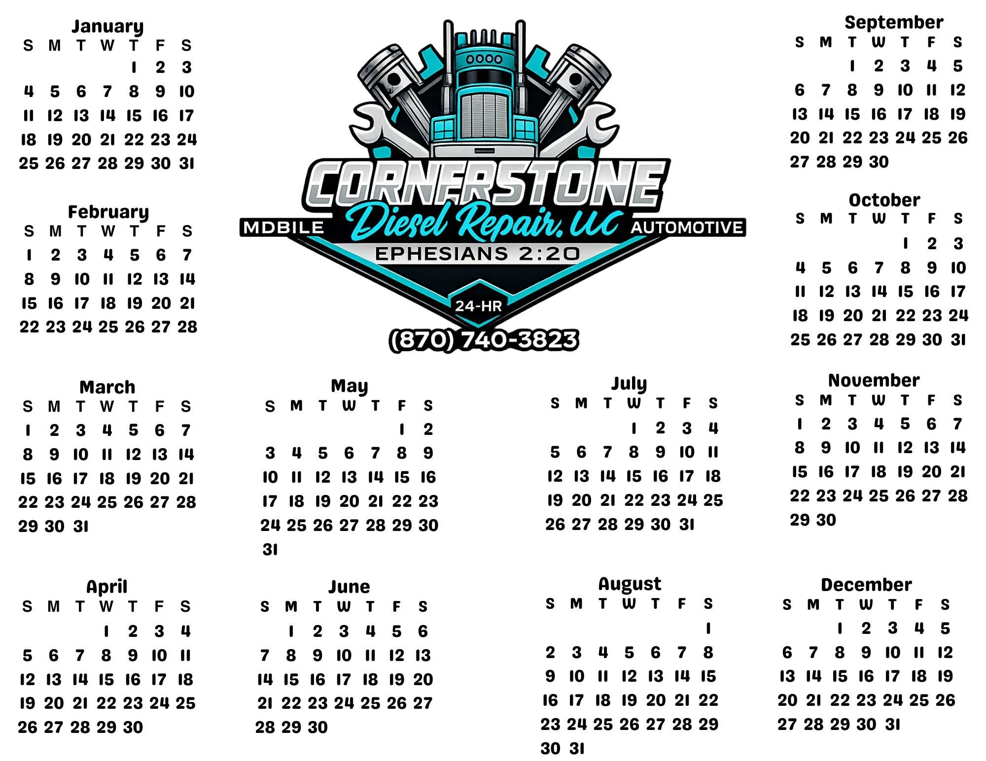 Personalized Magnetic Calendar – Custom Photo Fridge Magnet Organizer Gift