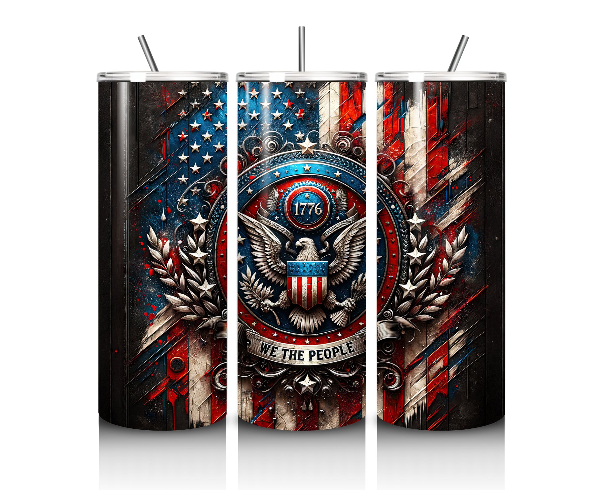 20 oz Skinny Tumbler | Custom Stainless Steel Cup | Made to Order