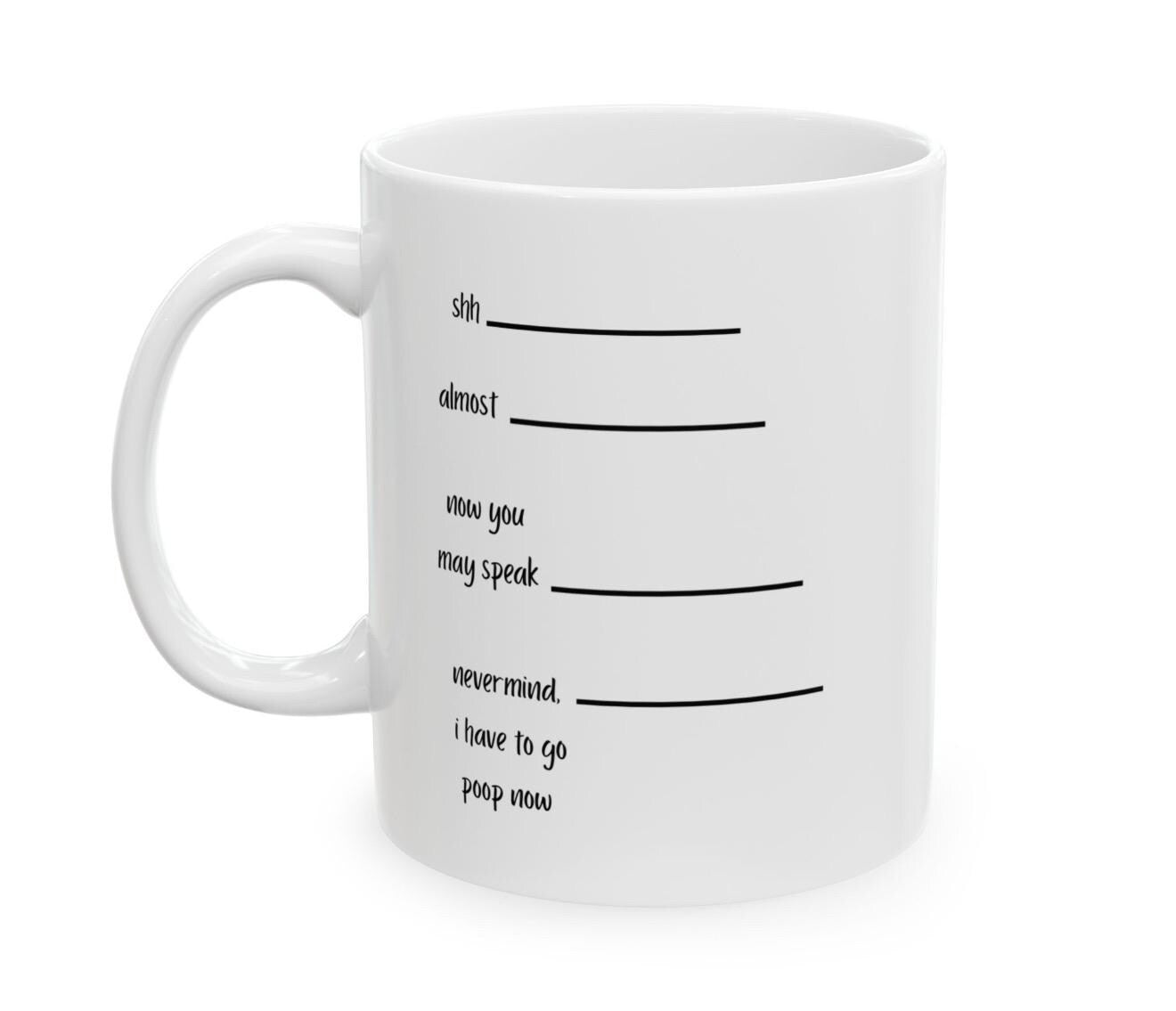 Funny Ceramic Mug – Sarcastic Coffee Cup | Microwave & Dishwasher Safe Gift