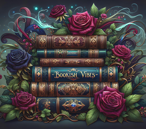 Bookish Vibes mouse pad
