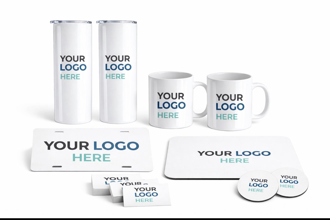 Business Essentials Bundle – Custom Business Cards, Personalized Tumblers & Branding Package