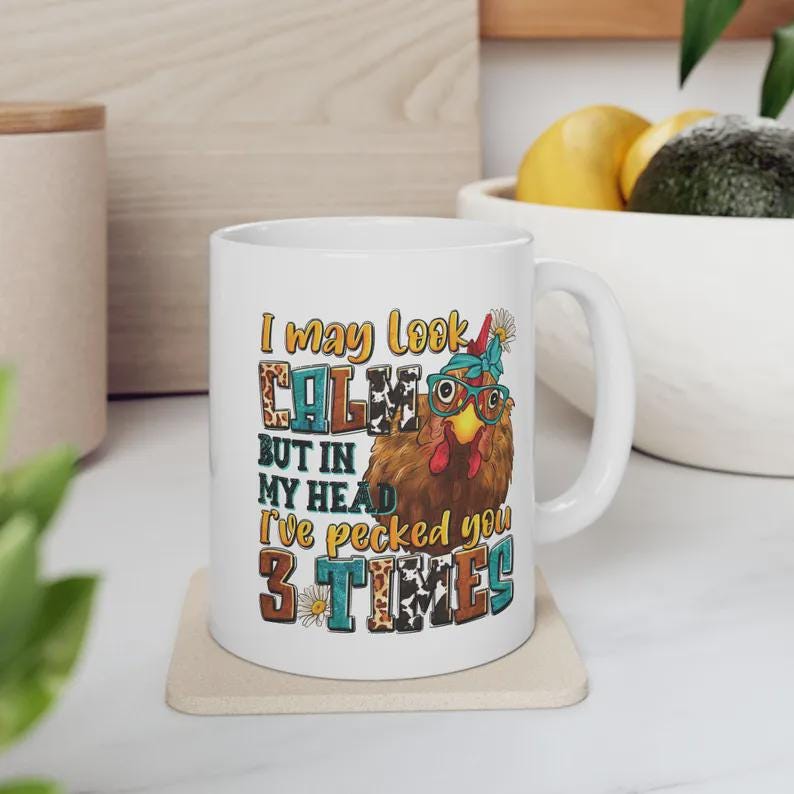Funny Ceramic Mug – Sarcastic Coffee Cup | Microwave & Dishwasher Safe Gift