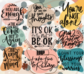 It's Okay to Not Be Okay mouse pad